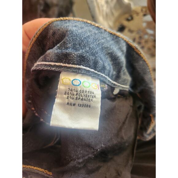 COOGI Jeans Womens 20W 40x30 Straight Leg Raw Hem - Picture 10 of 16